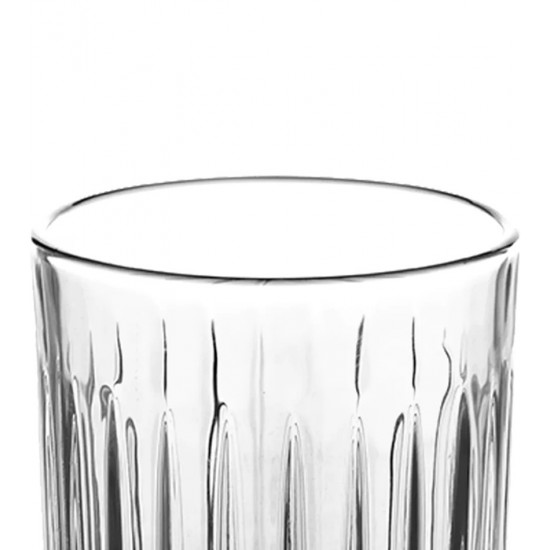 Jogo 6 Copos Whisky 310ml Soho Baixo De Cristal Ecológico